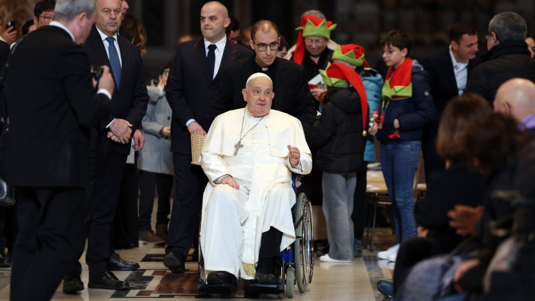 Ce se intampla daca Papa Francisc abdica. Starea Suveranului Pontif e mai buna, insa pericolul exista in continuare Imagine