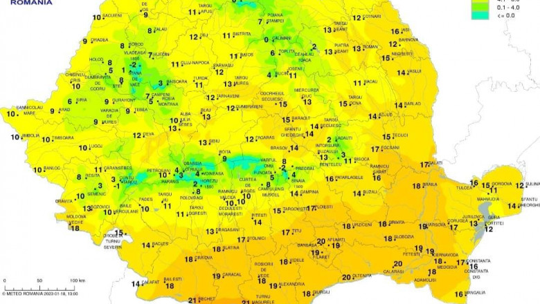 Cea mai calda zi de ianuarie din ultimii 22 de ani in Bucuresti. Cate grade arata termometrele Imagine