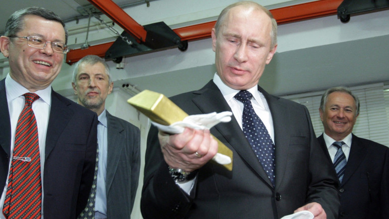 Cea mai mare goana dupa aur din ultimii 55 de ani. De ce cumpara Rusia si China cantitati tot mai mari Imagine