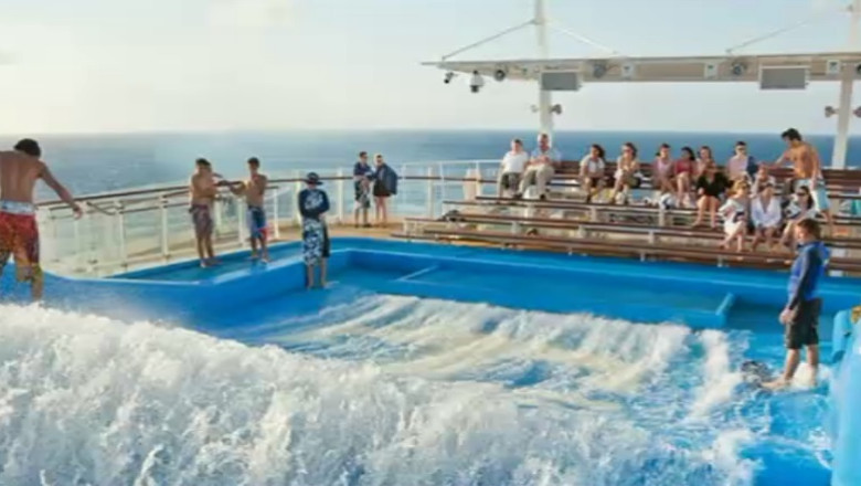 Cea mai mare nava de croaziera din lume, "Oaza Marilor", a ajuns in Southampton. Cum arata orasul plutitor Imagine