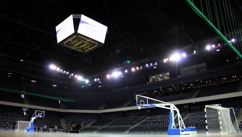 Cea mai mare sala polivalenta din Romania, inaugurata la Cluj. Deocamdata nu poate gazdui meciuri oficiale Imagine