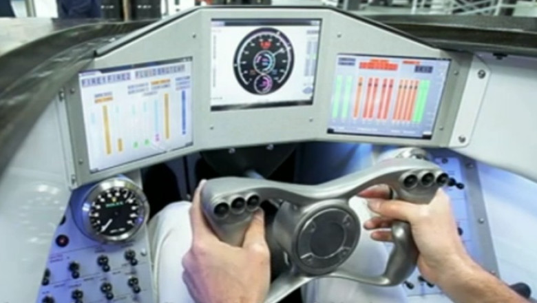 Cea mai rapida masina din lume. Bolidul creat de britanici va putea depasi 1.600 de kilometri pe ora Imagine