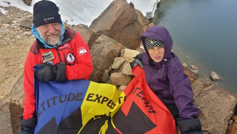 Cea mai tanara alpinista. Fetita care a intrat in Cartea Recordurilor Imagine