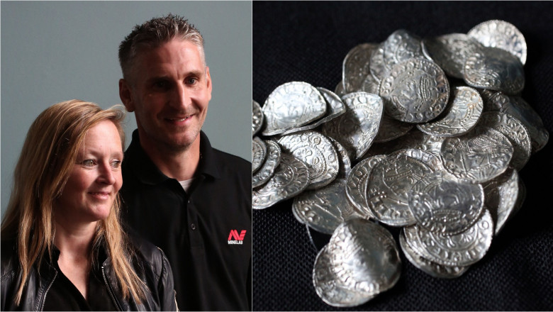 Cea mai valoroasa comoara din Anglia: O colectie uriasa de monede din vremea lui William Cuceritorul s-a vandut pentru o suma record Imagine