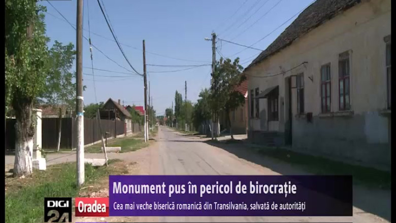 Cea mai veche biserica romanica din Transilvania, pusa in pericol de birocratie Imagine
