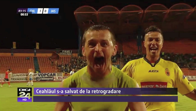 Ceahlaul scapa de retrogradare si trimite CSMS Iasi in Liga a II-a cu un gol Imagine