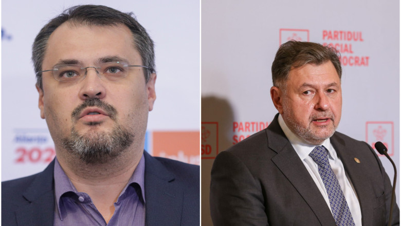 Cearta dintre Rafila si Ghinea dupa esecul negocierilor: „Dansul intelege foarte greu” / „Ministru lenes, incompetent si iresponsabil” Imagine