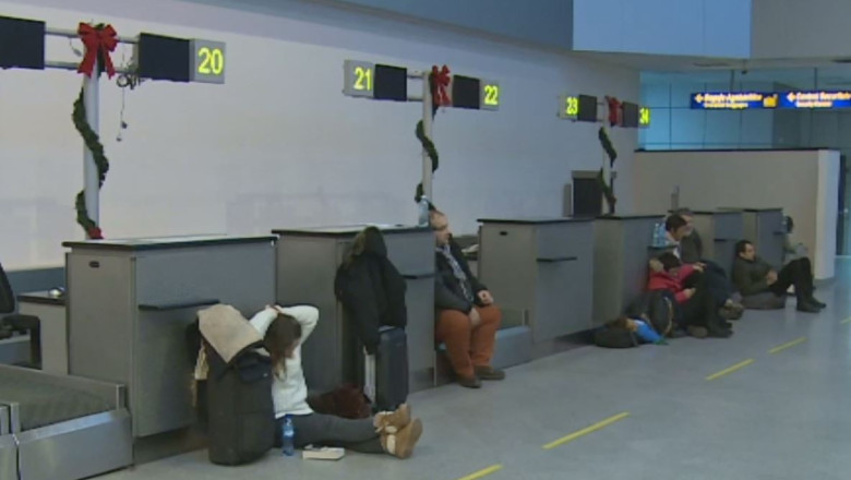 Ceata a dat peste cap traficul aerian Imagine