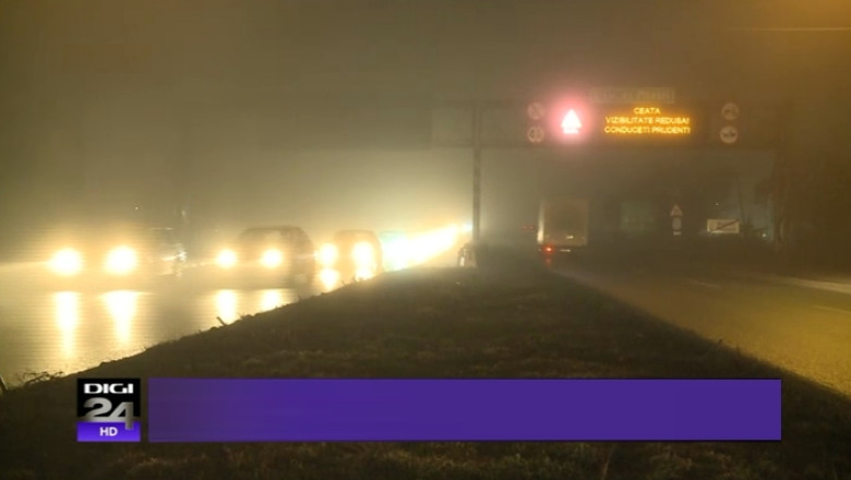 Ceata in 32 de judete si in Capitala. Porturile au fost inchise. Ce curse aeriene interne sunt anulate Imagine