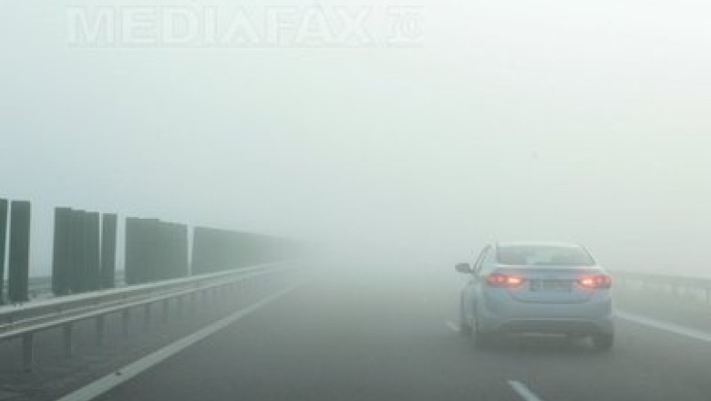 Ceata pe Autostrada Soarelui si pe mai multe drumuri din tara  Imagine