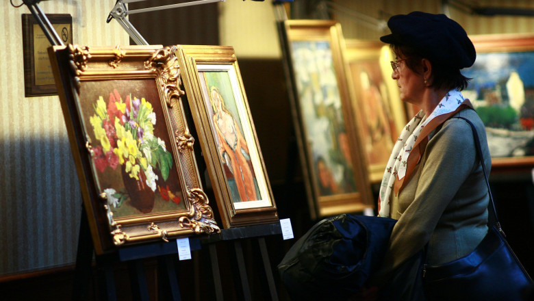 Cei mai valorosi pictori romani. In topul vanzarilor sunt artistii care au trait in strainatate Imagine