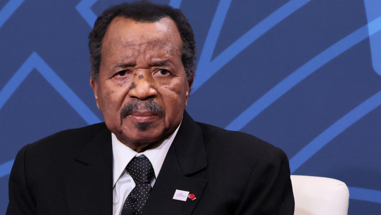 Cel mai batran presedinte din lume a obtinut al optulea mandat, la 92 de ani. Liderul camerunez Paul Biya se afla la putere din 1982 Imagine