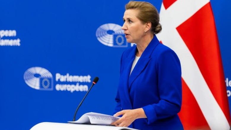 „Cel mai grav atac asupra infrastructurii”. Premierul danez reactioneaza dupa ce drone au dus la inchiderea aeroportului din capitala Imagine