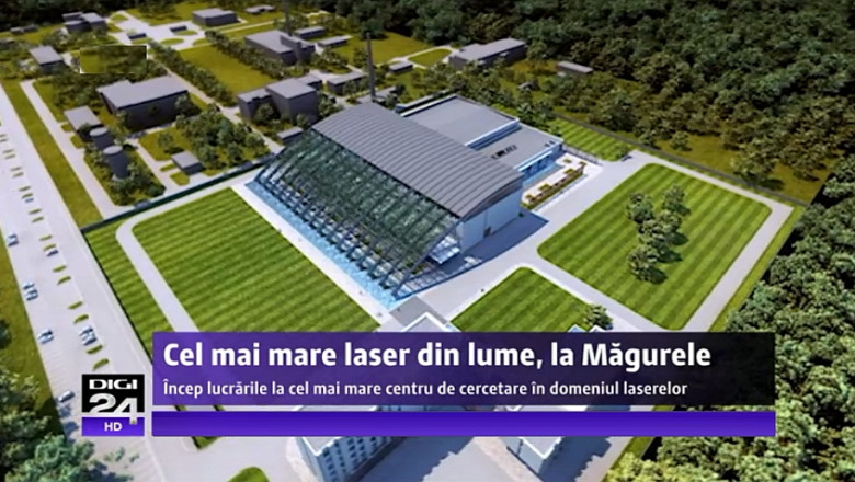 Cel mai mare laser din lume, la Magurele. Vineri incep lucrarile la cel mai mare centru de cercetare in domeniu Imagine