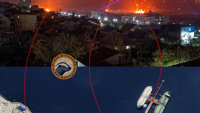 Cel mai mare terminal petrolier rusesc din Marea Baltica, in flacari la Sankt Petersburg dupa un atac ucrainean cu drone