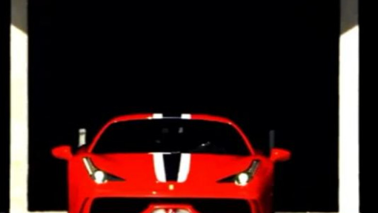 Cel mai nou si mai puternic model Ferrari, in Romania Imagine