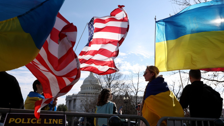 Cel mai recent sondaj in SUA: Cine este vinovat pentru declansarea razboiului dintre Rusia si Ucraina Imagine