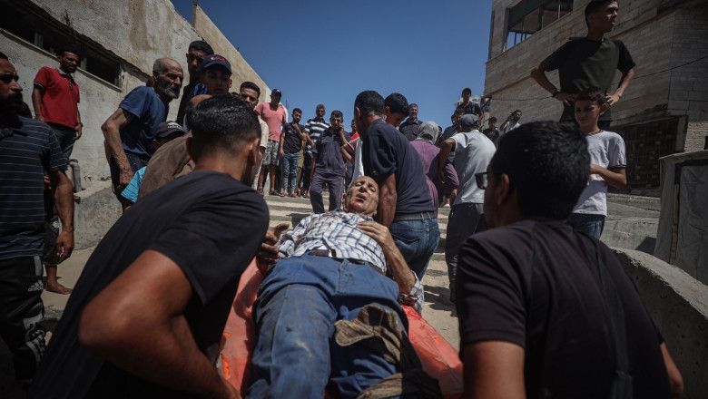 Cel putin 27 de morti in Fasia Gaza, in atacuri ale armatei israeliene, acuza organizatia Apararea Civila Imagine