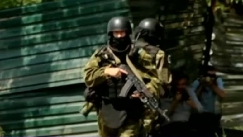 Cel putin 40 de luptatori prorusi ar fi fost ucisi in violentele de la Donetk Imagine