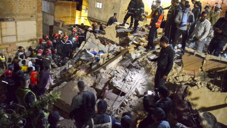 Cel putin noua oameni au murit si sapte au fost raniti in nordul Marocului, dupa ce un bloc s-a prabusit in Fes Imagine