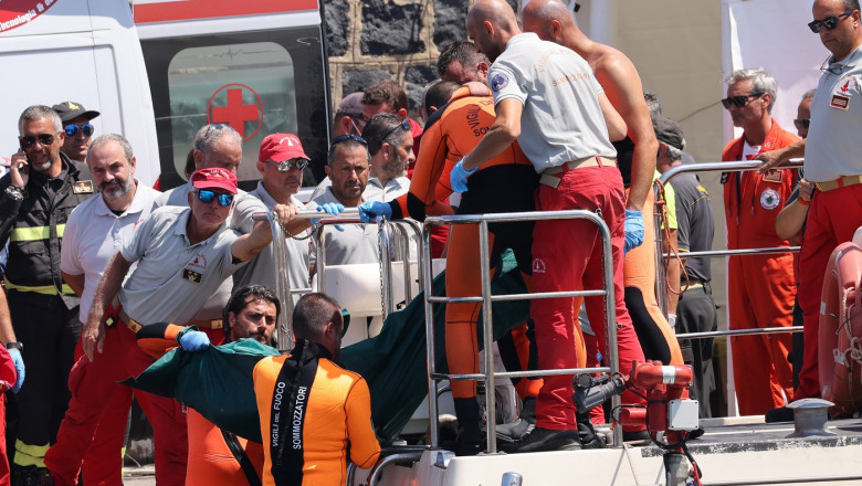 Cele 16 minute care au dus la scufundarea iahtului Bayesian. Unde au incercat sa se refugieze victimele blocate in interiorul navei Imagine