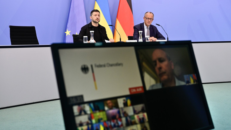 Cele cinci conditii pentru pace pe care liderii europeni i le-au transmis lui Trump. Zelenski cere sa fie primit la intalnirea cu Putin Imagine