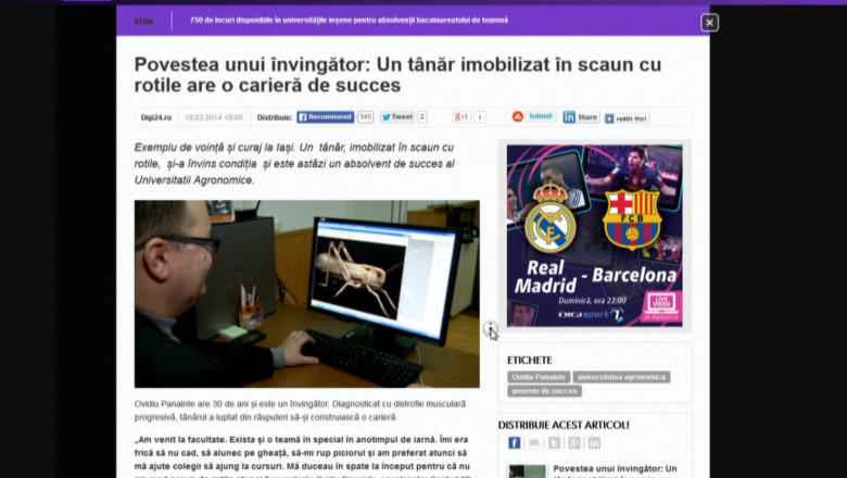 Cele mai accesate stiri de pe digi24.ro Imagine