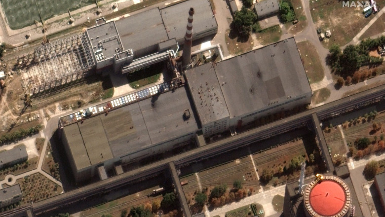 Centrala nucleara de la Zaporojie a fost lovita de o drona militara. AIEA: Nivelurile de radiatii raman normale Imagine