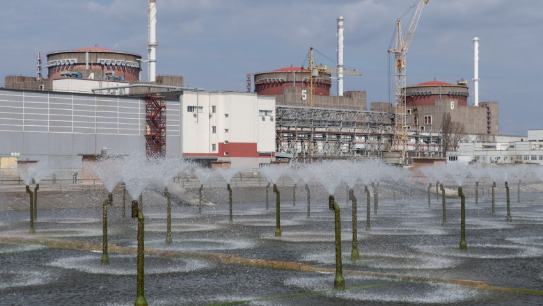 Centrala nucleara de la Zaporojie a fost reconectata la reteaua electrica a Ucrainei Imagine
