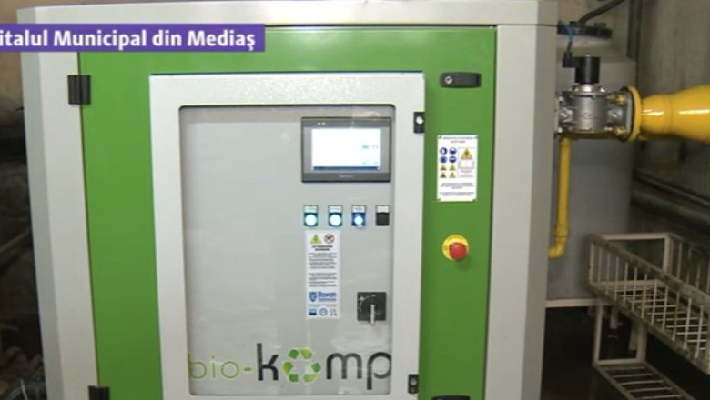 Centrala termica de ultima generatie la Spitalul Municipal din Medias Imagine