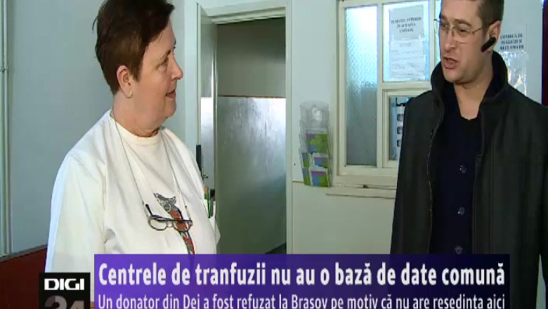 Centrele de transfuzii nu au o baza de date comuna Imagine
