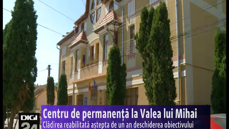 Centru de permanenta la Valea lui Mihai, intr-o cladire care astepta de un an inaugurarea Imagine