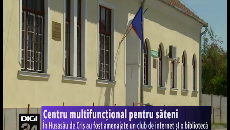 Centru multifunctional, cu biblioteca si internet, intr-un sat din Bihor Imagine