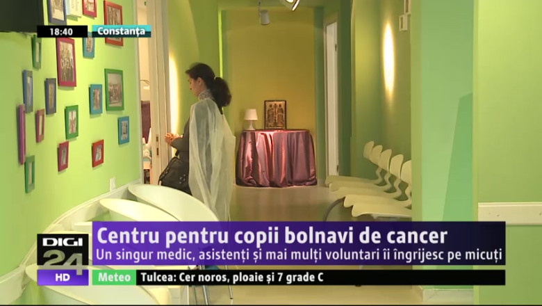 Centru pentru copii bolnavi de cancer. Un singur medic, asistenti si mai multi voluntari ii ingrijesc pe micuti Imagine