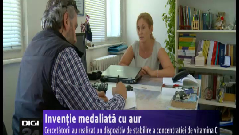 Cercetatorii oradeni au realizat un dispozitiv de stabilire a concentratiei de vitamina C din fructe si legume Imagine