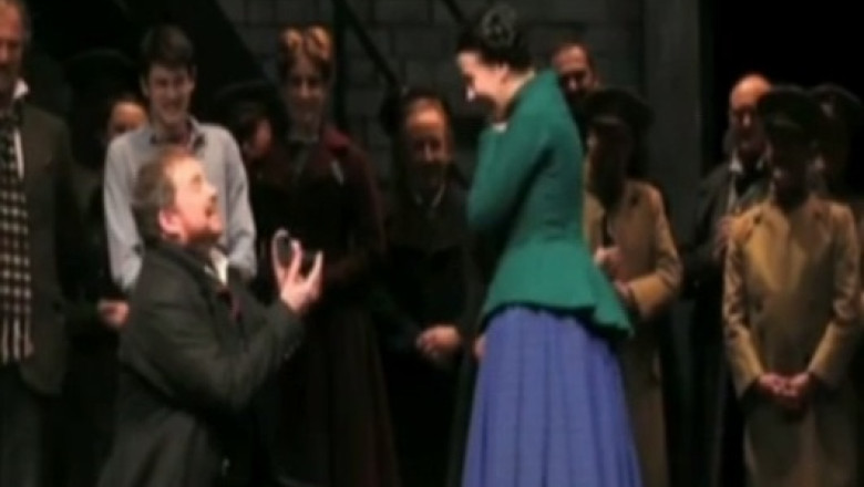 Cerere in casatorie la opera. Tenorul si-a cerut iubita pe scena Imagine