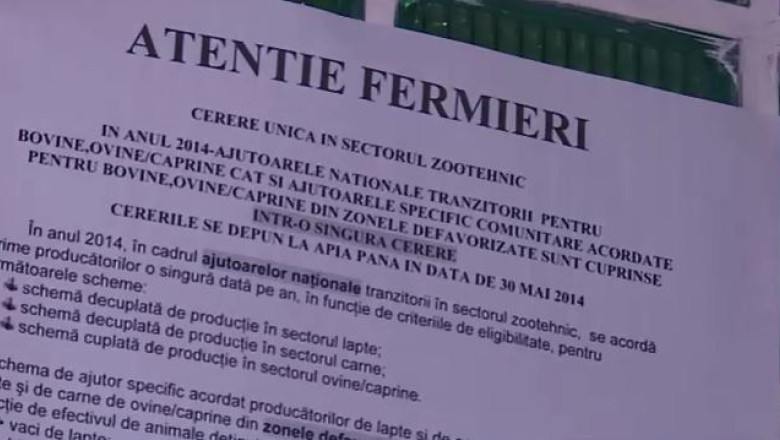 Cerere unica pentru subventii pe zootehnie Imagine