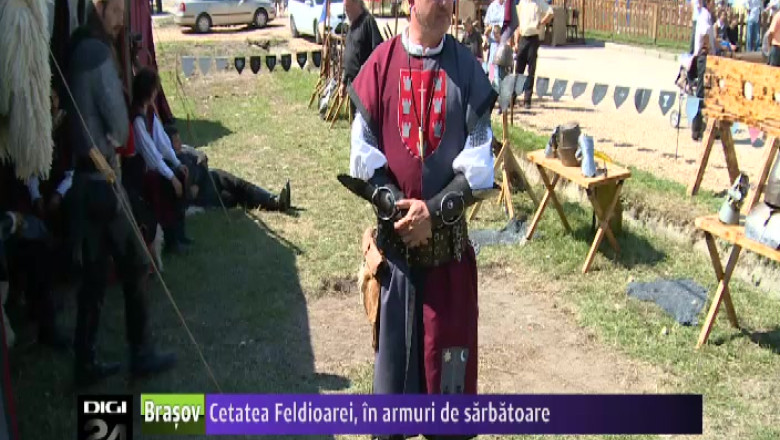 Cetatea Feldioarei, in armuri de sarbatoare Imagine