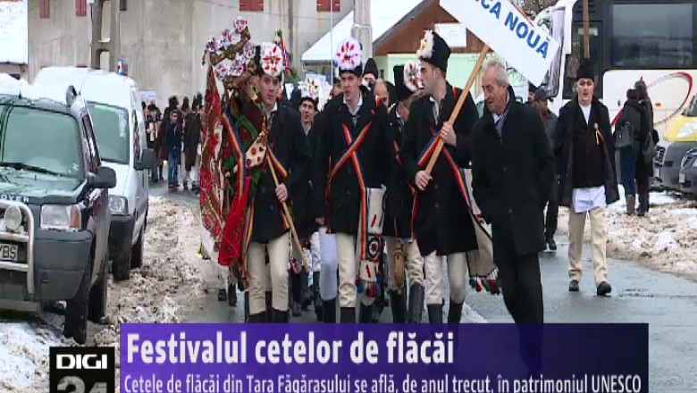 Cetele de flacai din tara Fagarasului duc mai departe traditia mostenita din stramosi Imagine