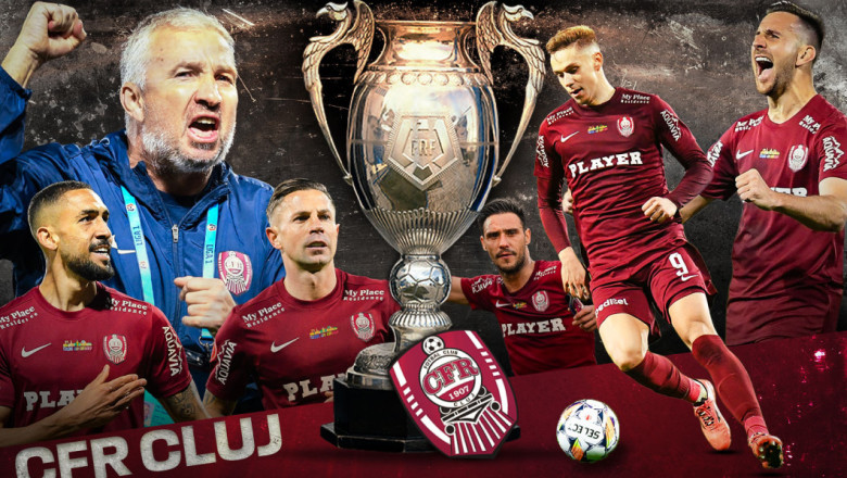 CFR Cluj a cucerit Cupa Romaniei, dupa ce a invins FC Hermannstadt in finala Imagine