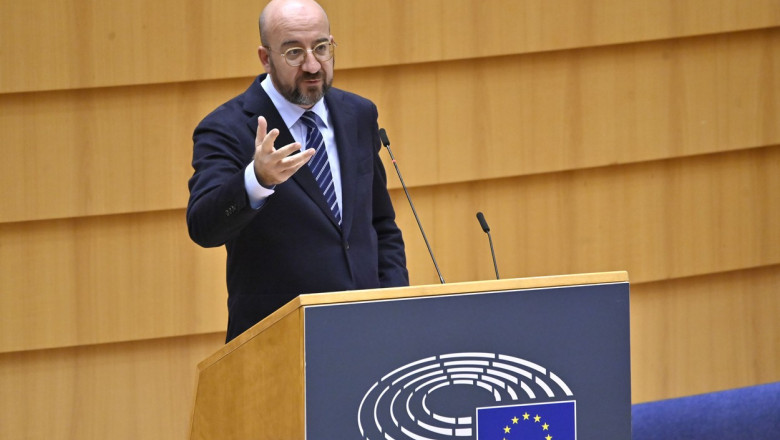 Charles Michel a folosit un avion privat in 64% din deplasarile sale externe Imagine