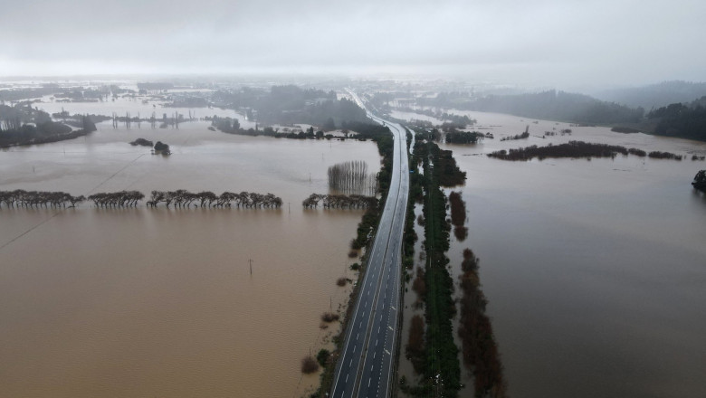 Chile, lovita de ploi abundente. Autoritatile au declarat stare de „catastrofa” Imagine