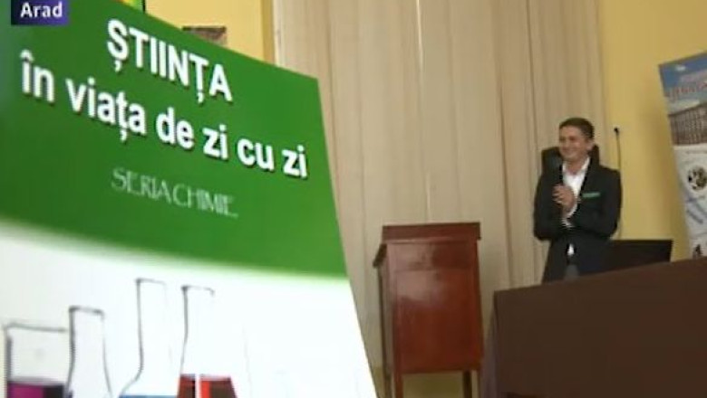 Chimia... altfel. Paul Albu este autorul primei carti din seria "Stiinta in viata de zi cu zi" Imagine