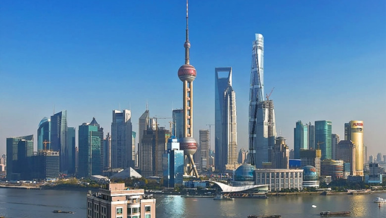 China isi construieste cea mai inalta cladire. Cu 632 de metri, Shanghai Tower va seconda Burj Khalifa din Dubai Imagine