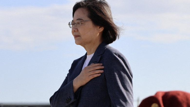 China o ameninta pe presedinta Tsai Ing-wen: Impinge Taiwanul catre mari furtunoase. A trecut aproape de tot de partea SUA Imagine