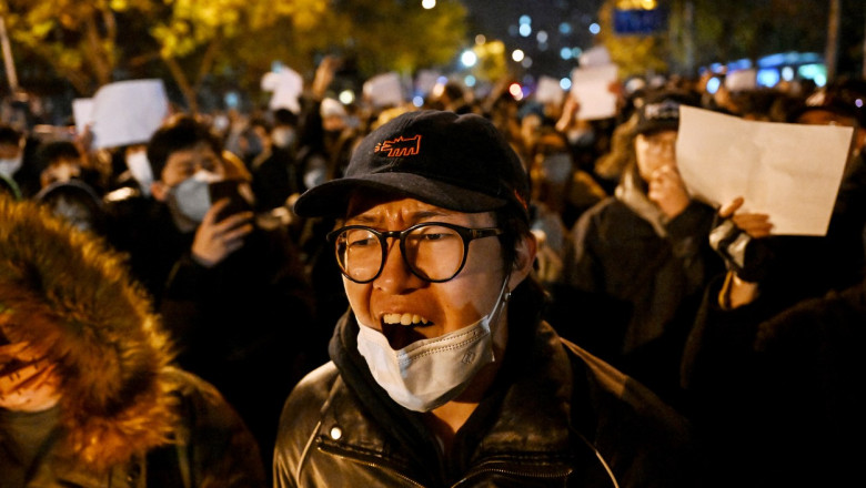 China relaxeaza restrictiile COVID in urma protestelor violente din tara Imagine