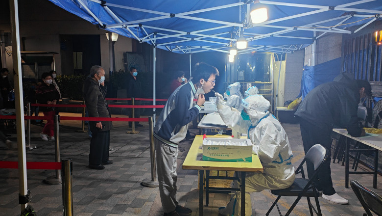 China se confrunta, din nou, cu o explozie a cazurilor de Covid-19, in ciuda politicii "Zero Covid" Imagine