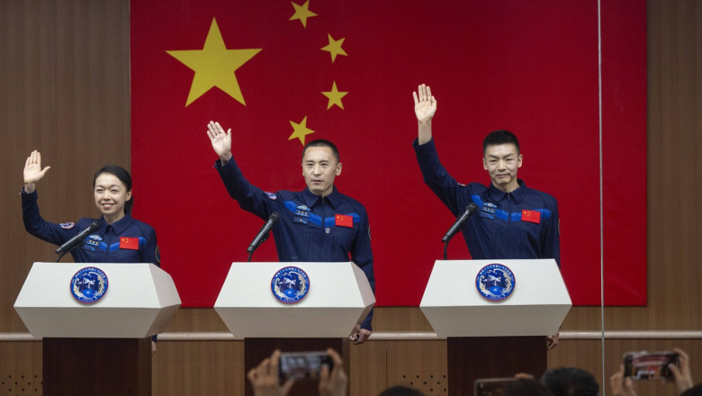 China trimite, pentru prima data, un astronaut in spatiu care va petrece un an intreg pe orbita