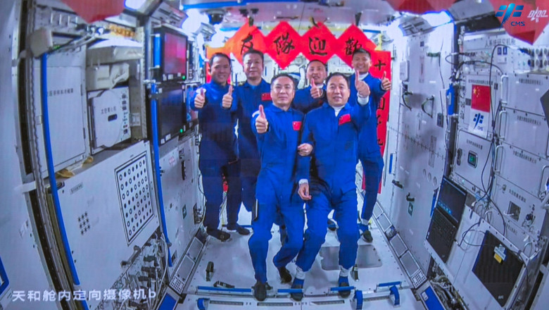 China vs. SUA in spatiu. Beijingul are planuri mari cu statia sa spatiala, in timp ce ISS se apropie usor de desfiintare Imagine