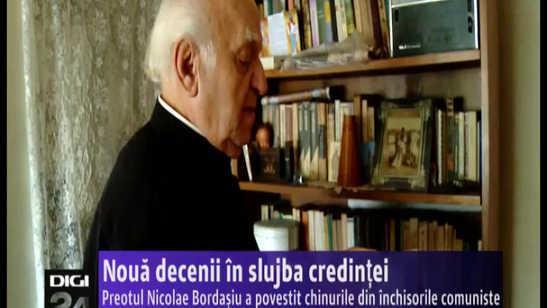 Chinurile din temnitele comuniste, dezvaluite de un preot de 90 de ani, ucenic al parintelui Arsenie Boca Imagine